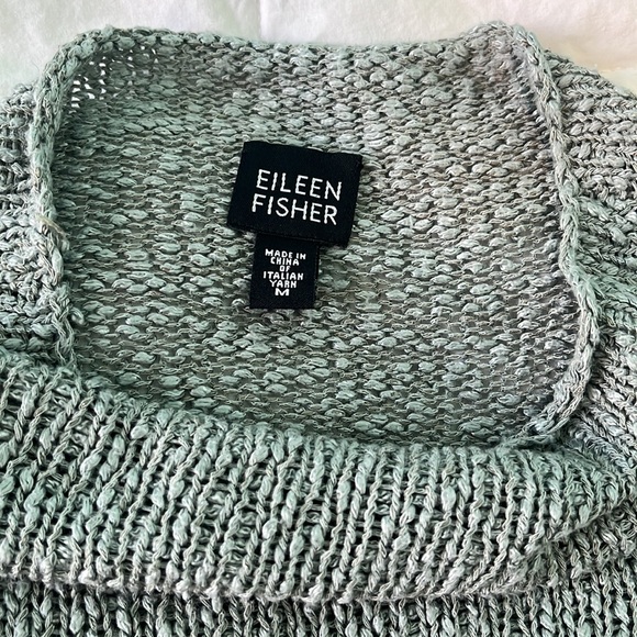 Eileen Fisher Funnel Neck Sweater size Medium - Picture 2 of 4
